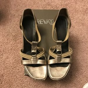 PREVATA bronze sandals